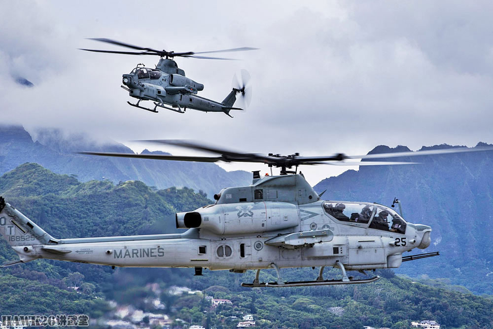 ah-1z"蝰蛇"武装直升机飞行员配备虚拟显示器 先进程度超乎想象