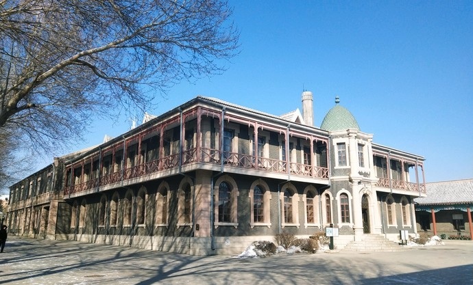 伪满洲皇宫博物院建立在伪满皇宫旧址上,建筑别具风格