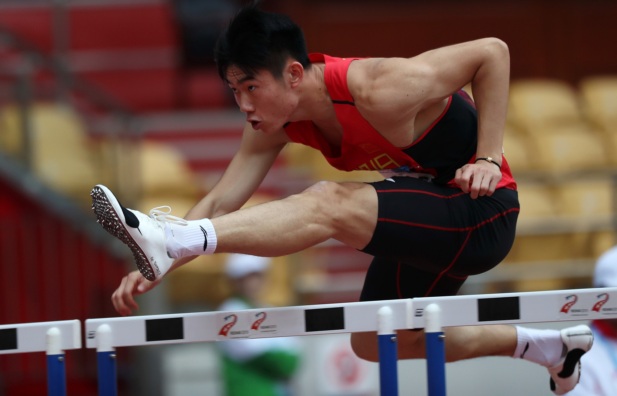 田径——曾建航晋级男子110米栏决赛