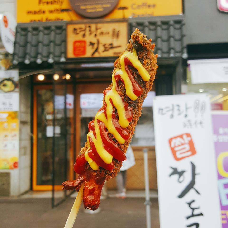 让吃货都刷新三观的偶萌明朗热狗,难以抗拒的韩国风味