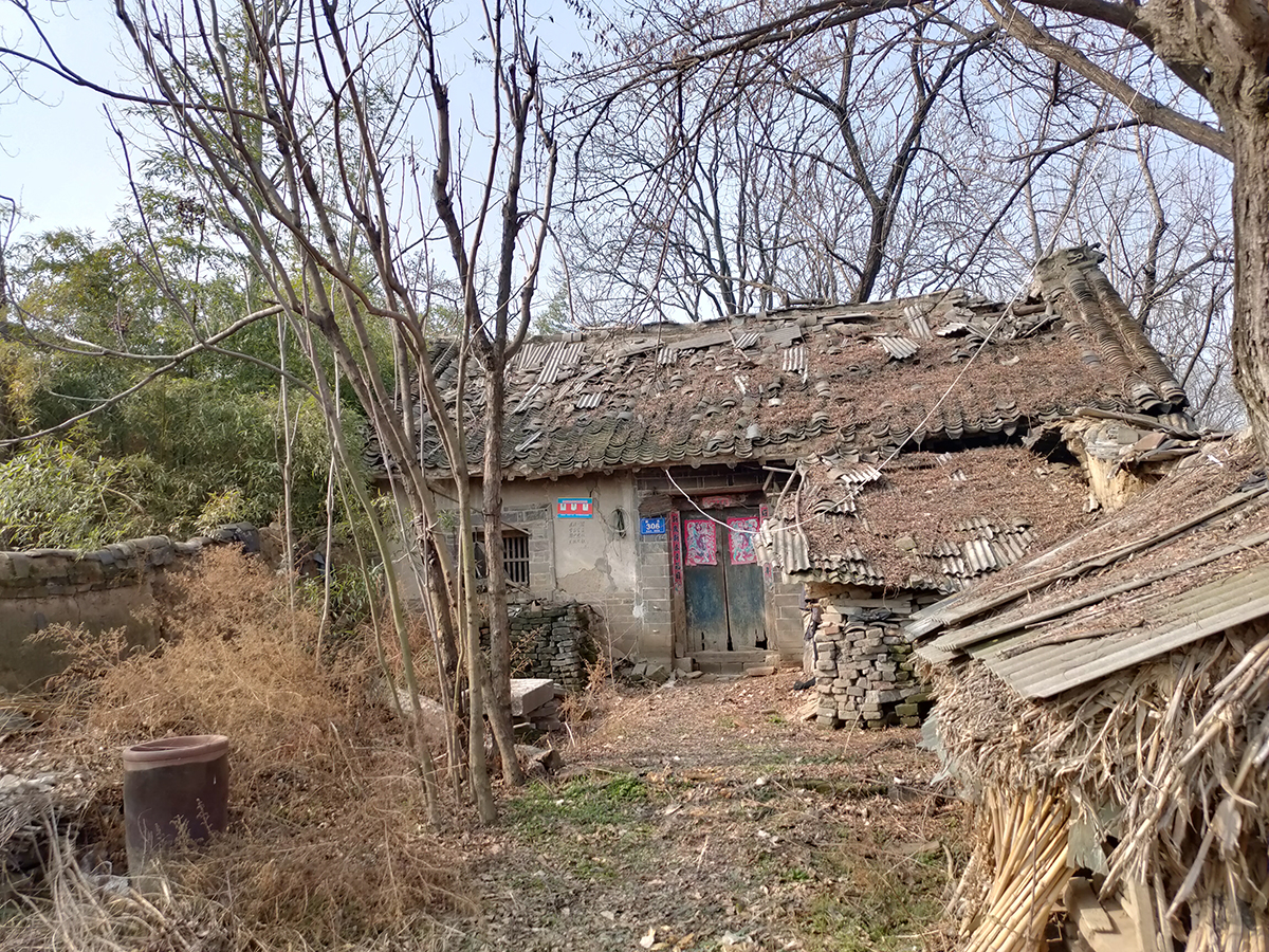 请欣赏:一组河南农村的老房子照片
