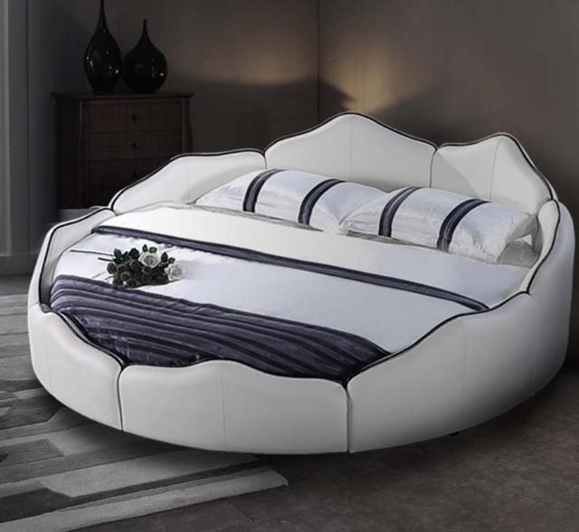 传统的板式床过时了,多功能皮床现在超流行,舒适大气上档次