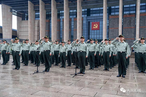 孙明履新东部战区陆军纪委书记