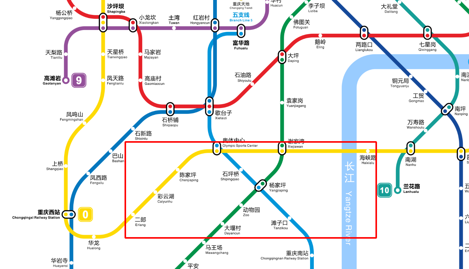 二郎环线地铁线路图图片