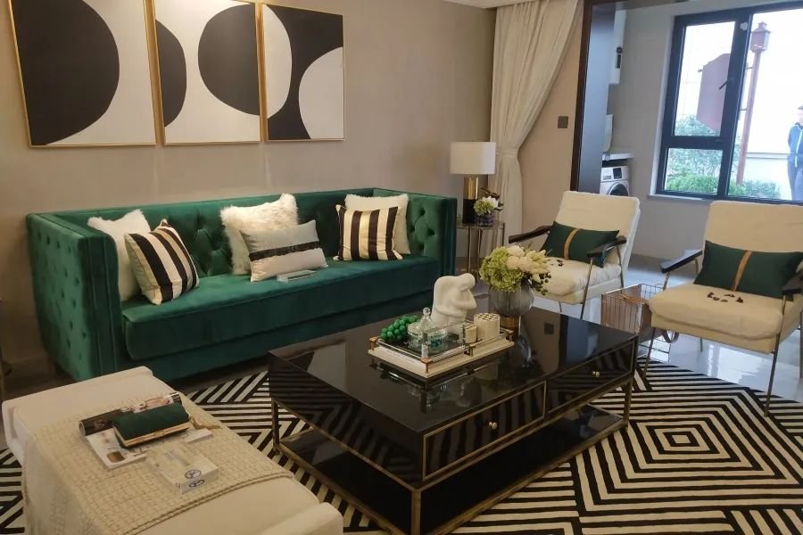 美的罗兰翡丽法式平层,承载一家人的欢笑静谧