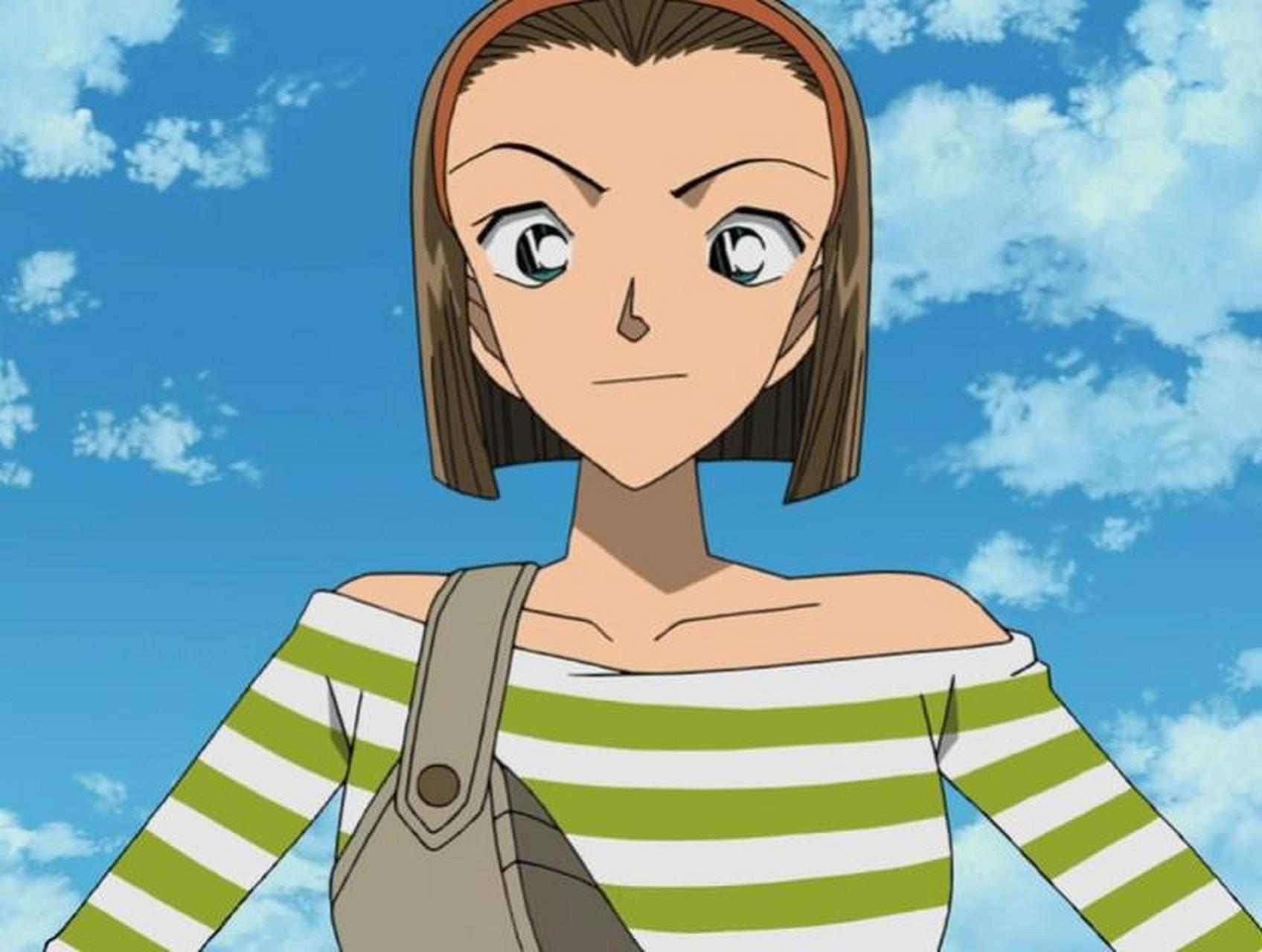 名侦探柯南:铃木园子17岁,铃木财团董事长家次女,帝丹高中二年级,男友