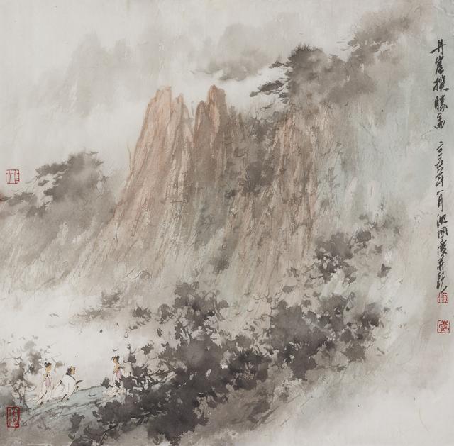 画家沈国庆山水画作品欣赏!