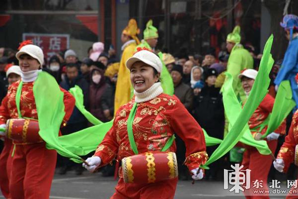 虎林市2019元宵节秧歌展拉开帷幕