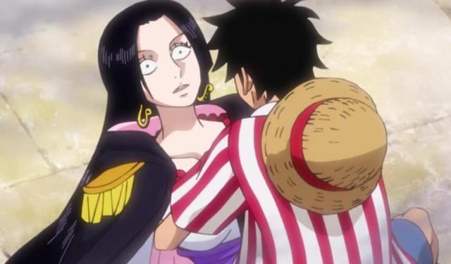 海贼王895集:女帝和路飞再次联手战斗!女帝全程都在放福利!
