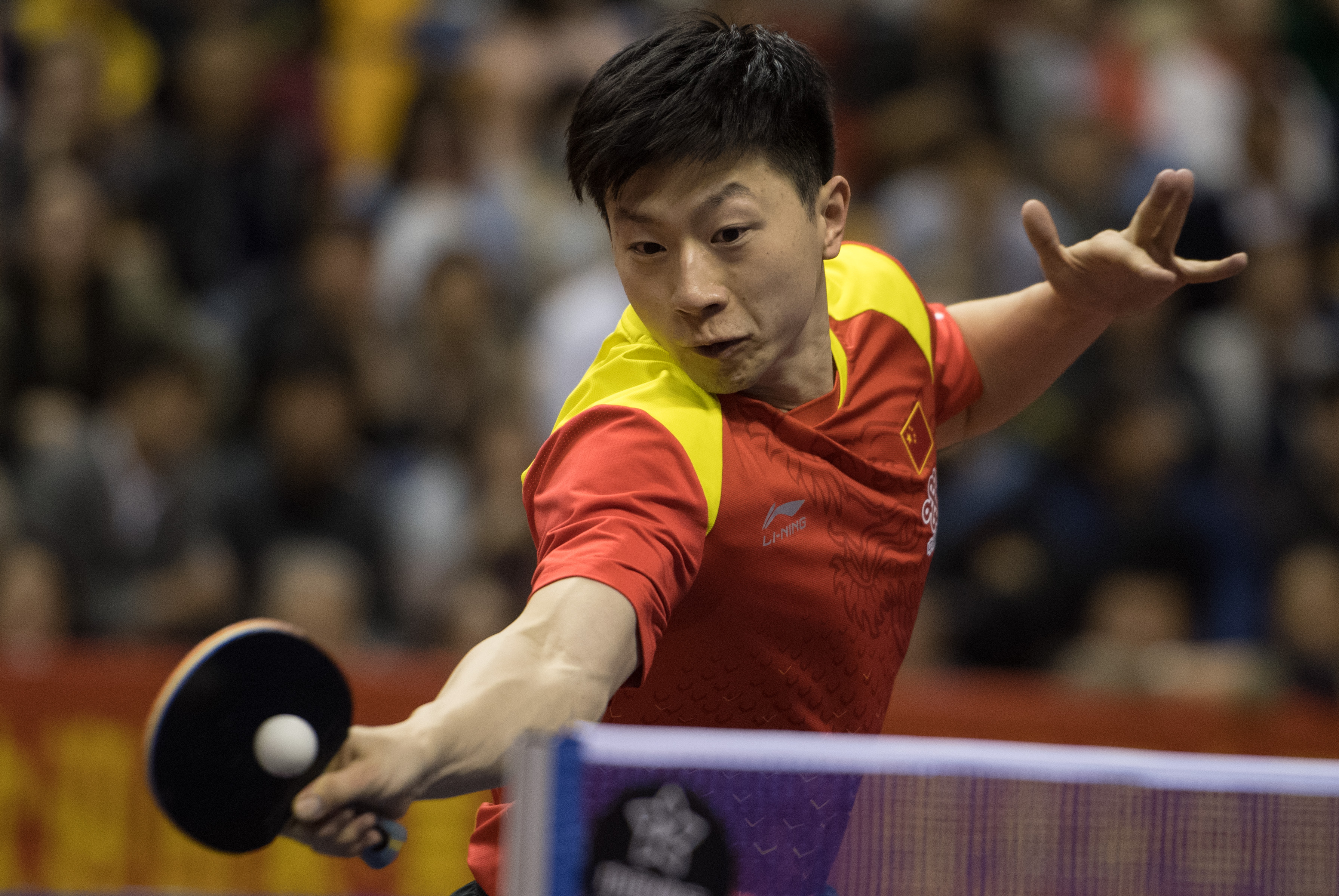 乒乓球——男乒热身赛:马龙胜夏易正(1)