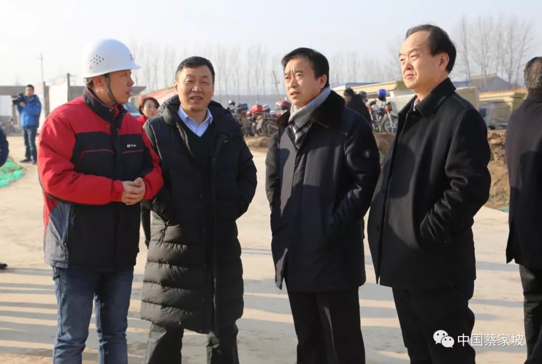 宝鸡市人大党组书记马秉寅来蔡家坡视察
