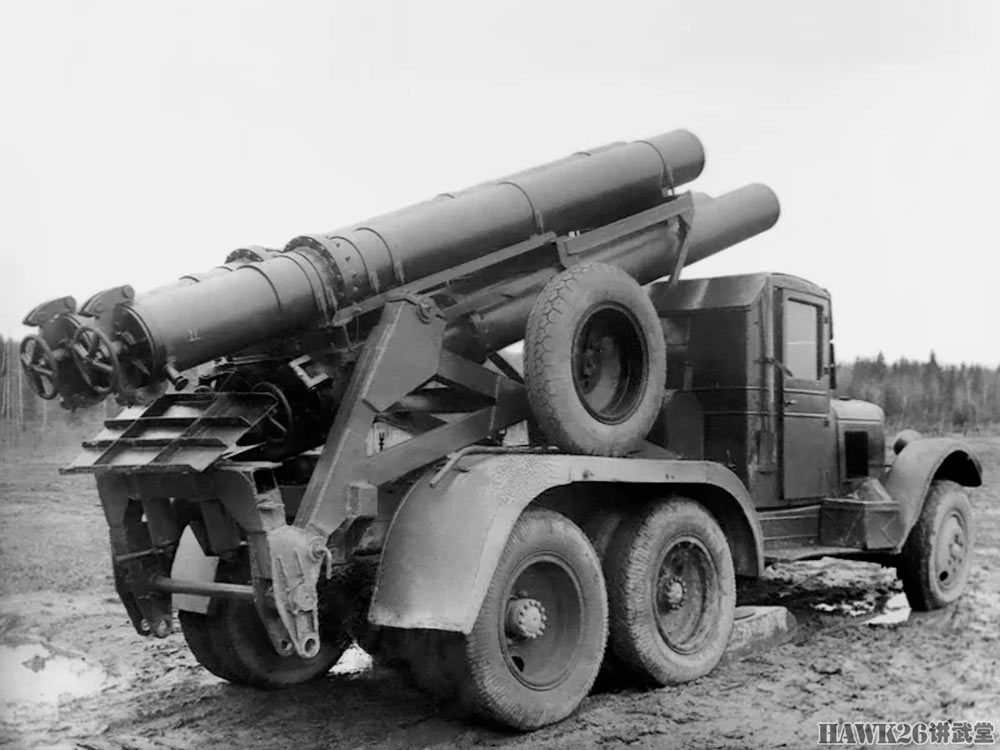 鲜为人知的ks-108火箭炮"喀秋莎"的另类方案 采用封闭发射管