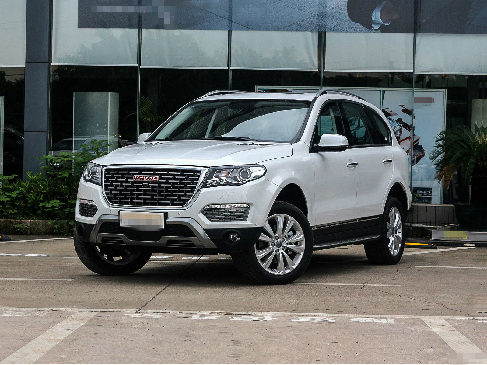 对哈弗h8外观的品鉴