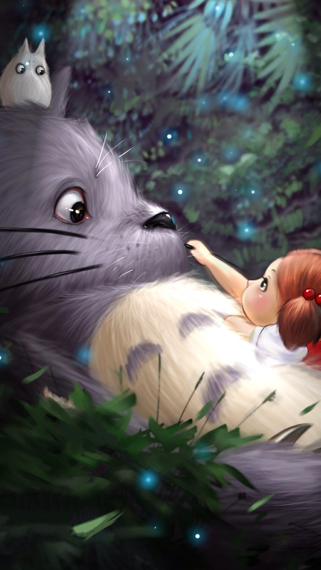 龙猫壁纸安利,赏宫崎骏治愈画风,品儿时味道温暖依旧!