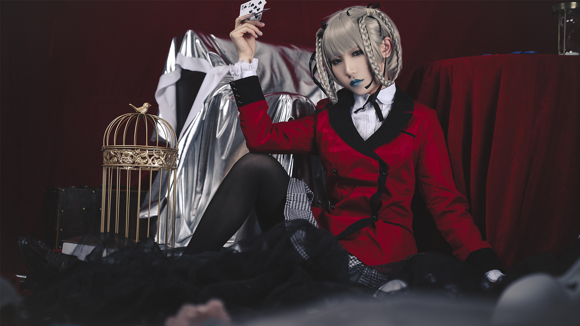 三组日本动漫《狂赌之渊》cosplay作品欣赏!造型真是相当个性!