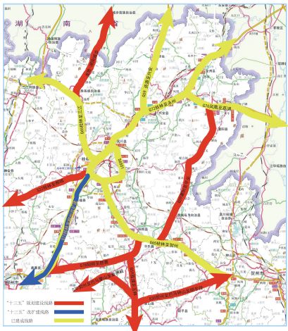 桂林将新增3条高速公路项目!另3条高速公路完工时间将