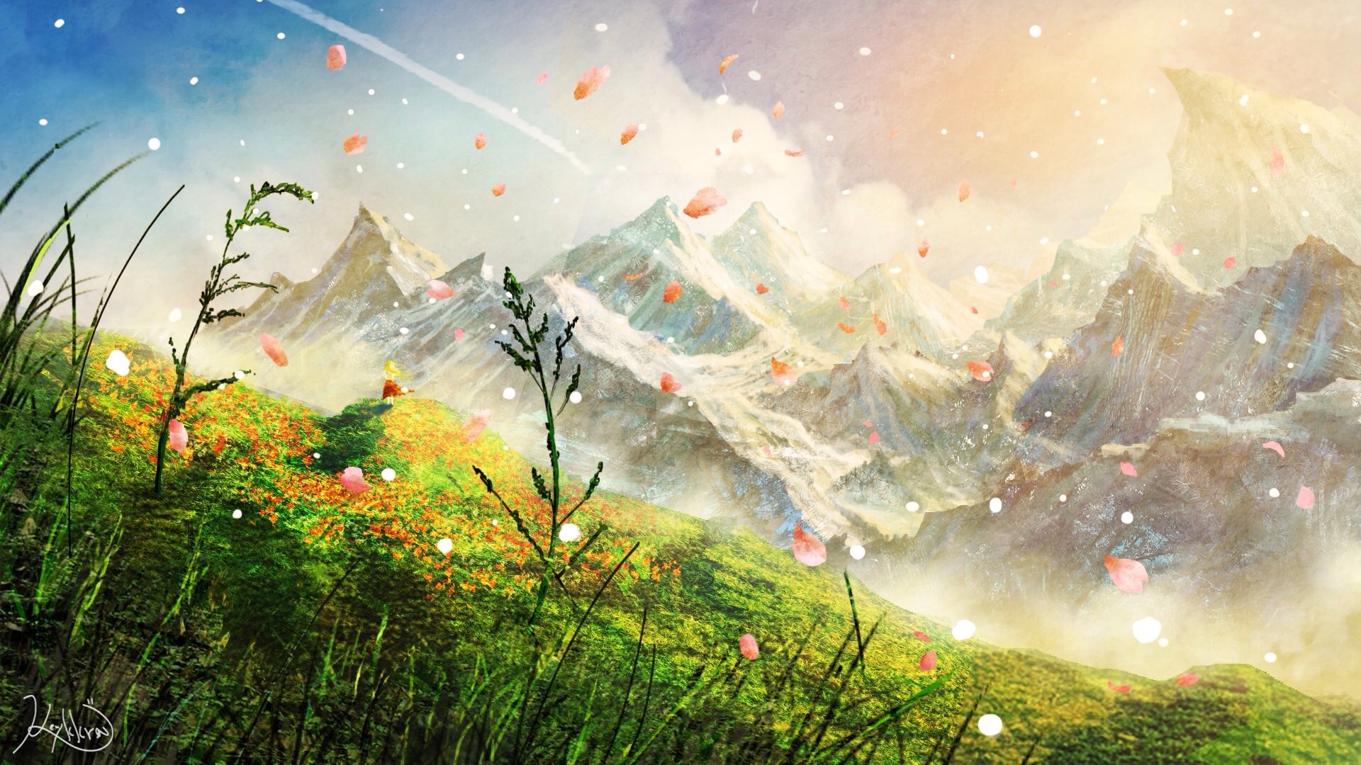 p站动漫美图|雪山特辑