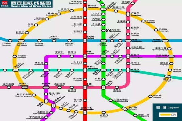 西安地铁8号线获批,设35站,通车后将成为西安交通"金腰带"