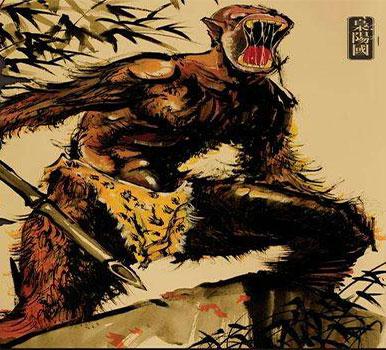 《山海经》记载的枭阳国人,吃人前大笑,不是山精就是大猩猩?