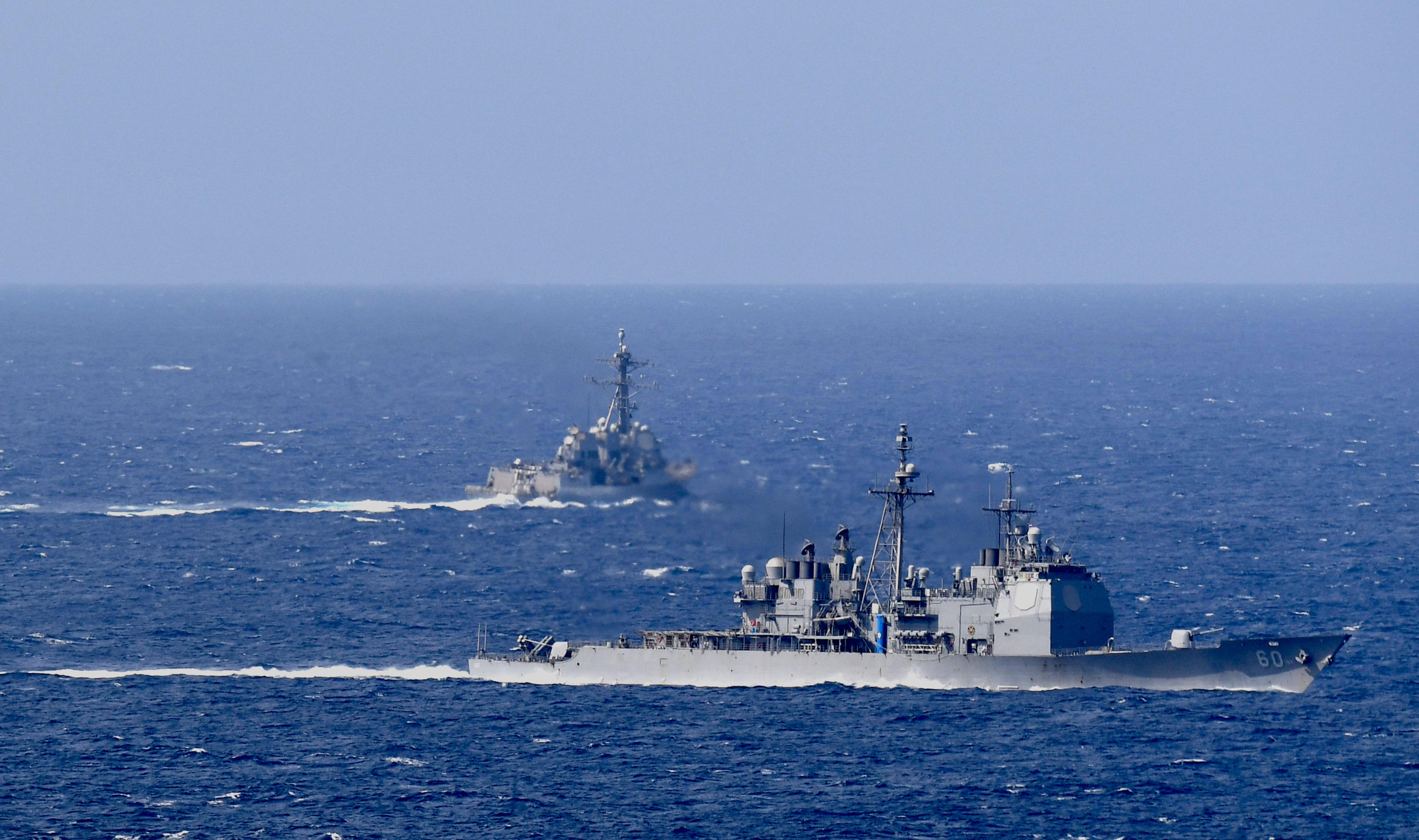 美国海军伯克级导弹驱逐舰之汉密尔顿号