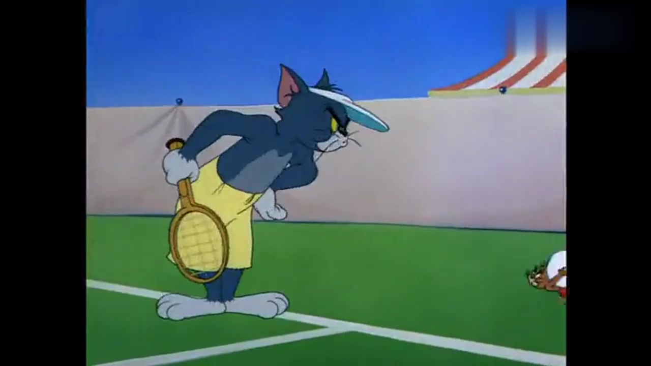 动漫壁纸:汤姆把网球换成了炸弹,这下对手要倒霉了哈哈哈