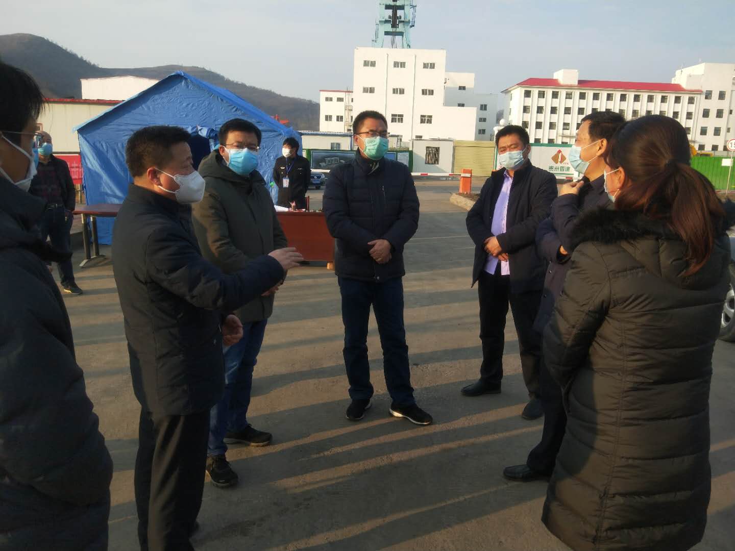 宝鸡市麟游县委常务副县长杨宏亮督导检查疫情防控工作