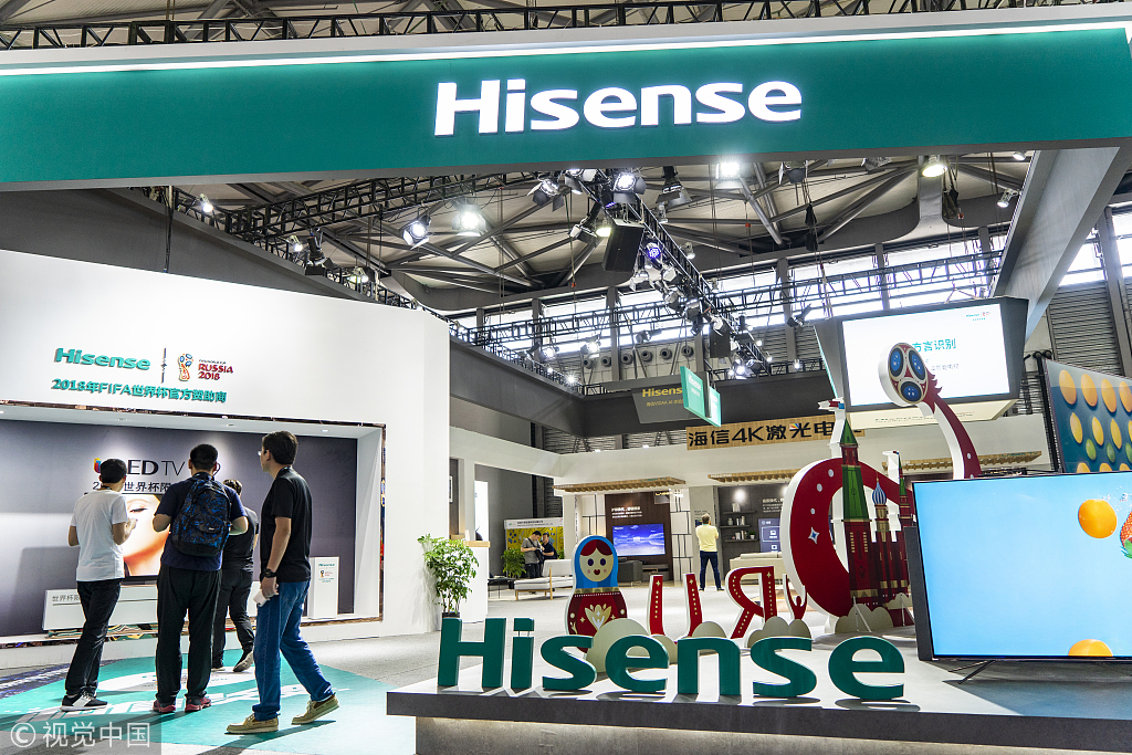 盈利没能改善,海信电器股价跌幅超7%