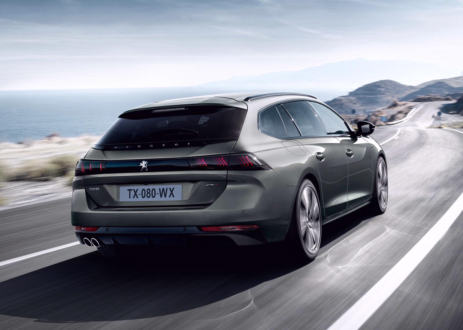 这款车威严稳重,标致508(海外),彰显动感流线之美