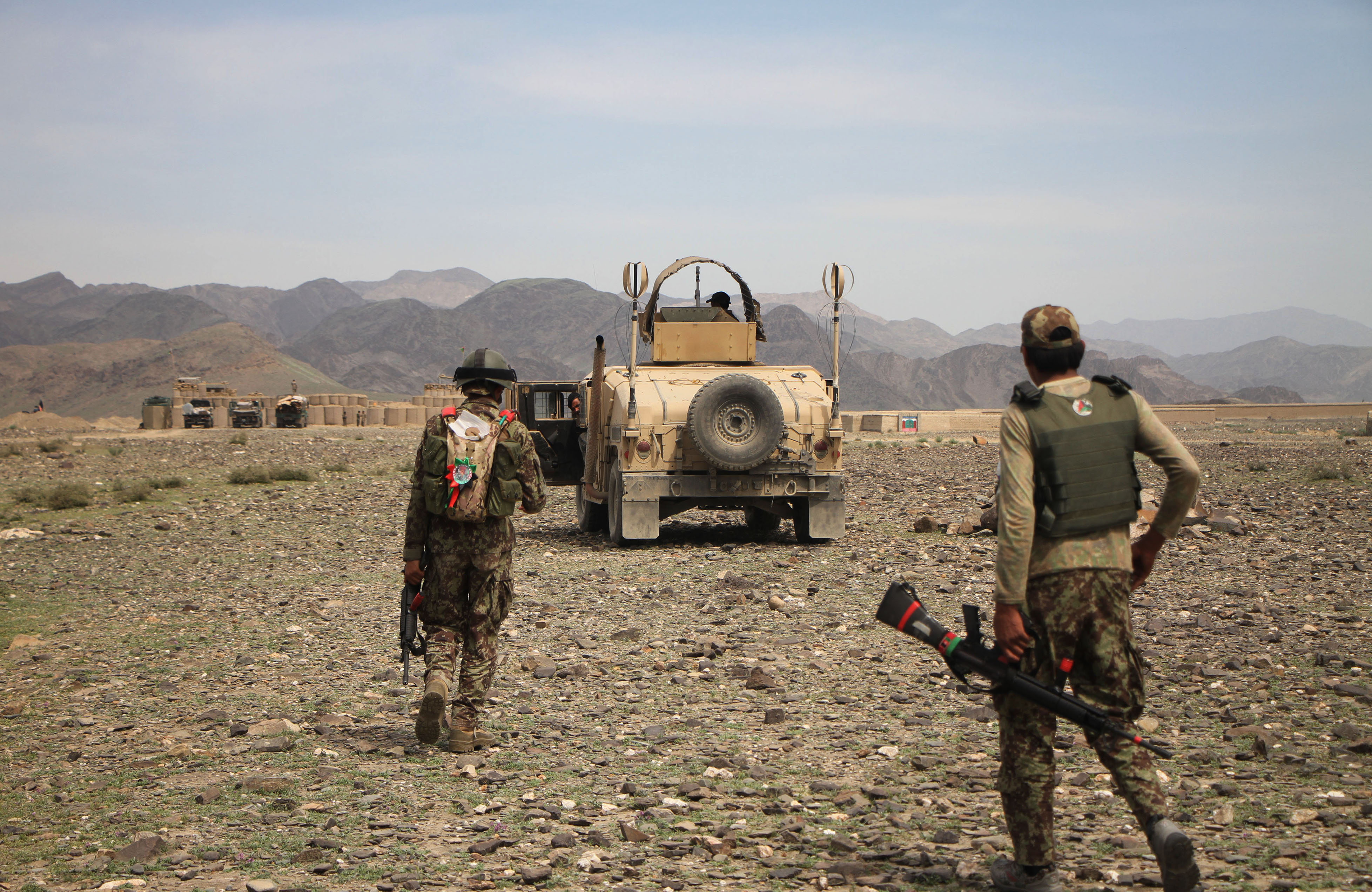 阿富汗政府军对塔利班武装分子开展新一轮打击