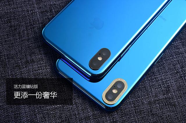 蓝色陶瓷版iphone x开箱,蓝出不一样的色彩!