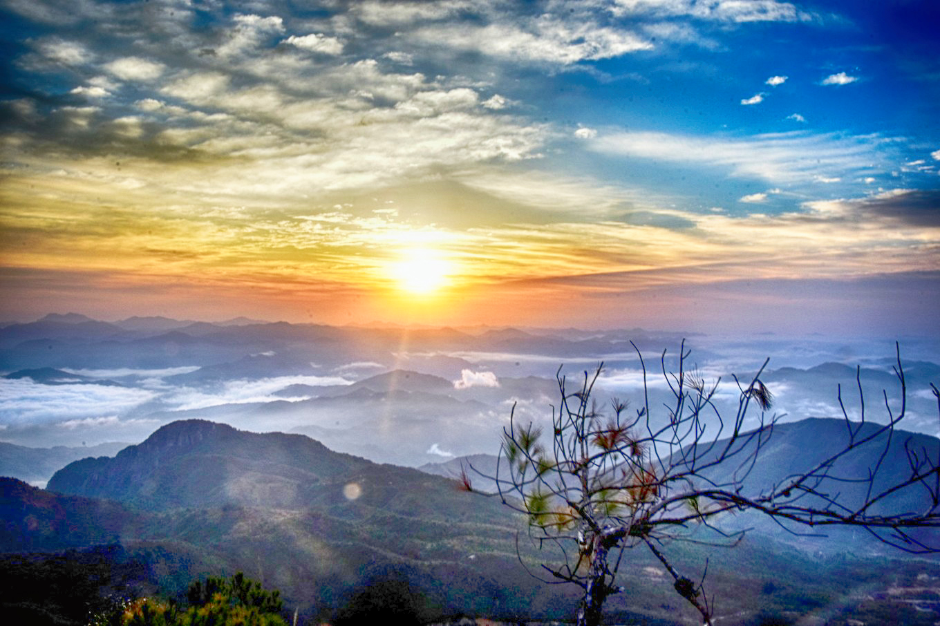 云海日出 人间仙境福安白云山