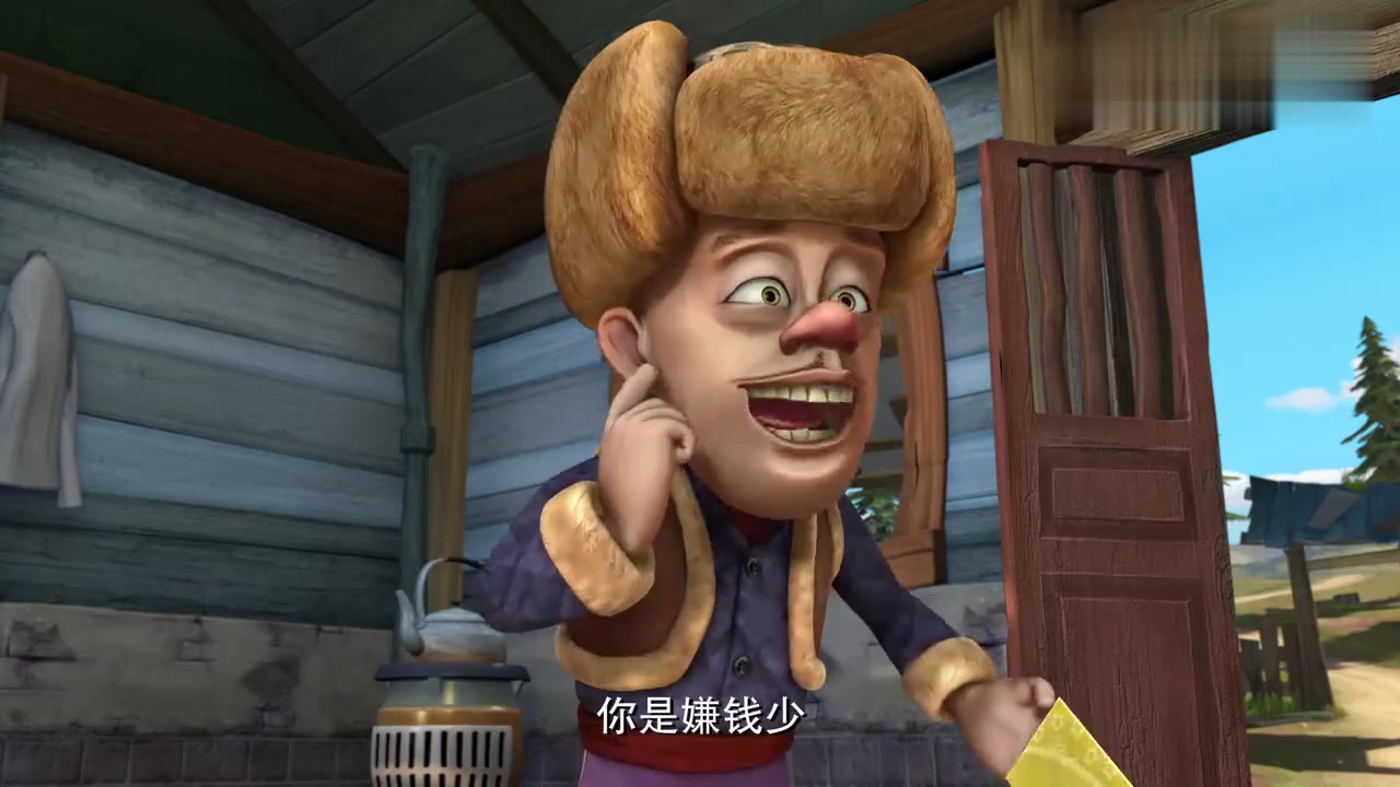 动漫壁纸:光头强真有一招,先从熊二入手,这小算盘打的贼厉害啊