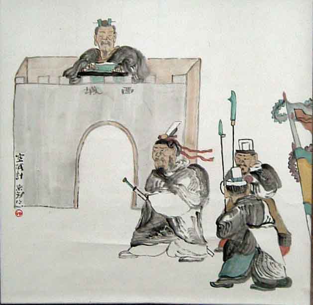 诸葛亮摆空城计|司马与诸葛的一次双簧