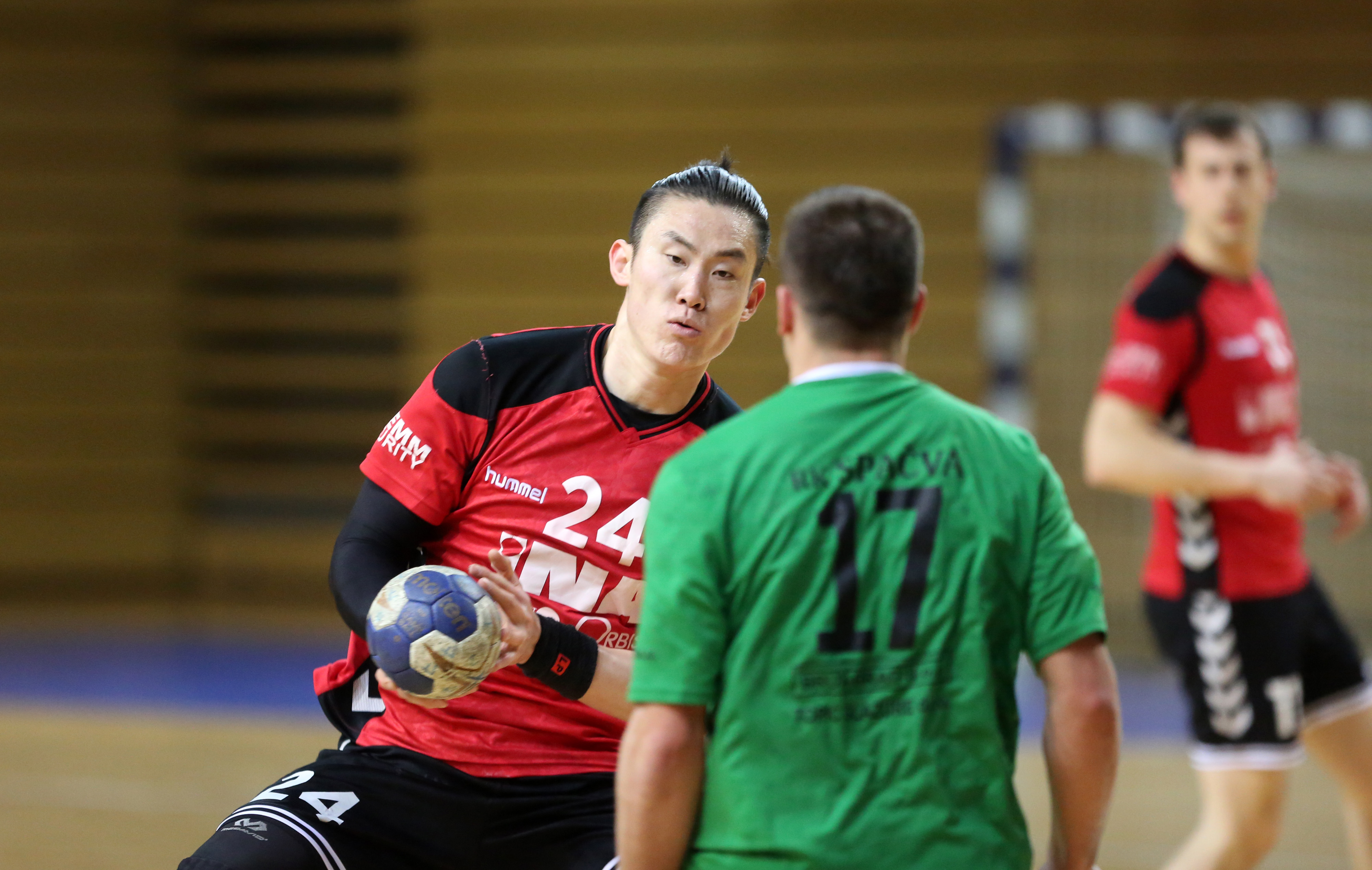 手球——两名中国手球运动员参加克罗地亚超级手球联赛(5)