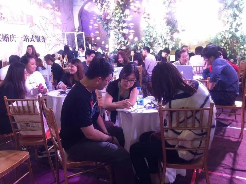 中国婚博会秋季展天津开幕 现场交易额破亿元