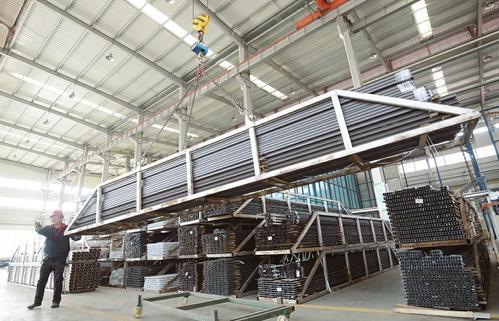 长治市中德集团型材产品出口美洲等地