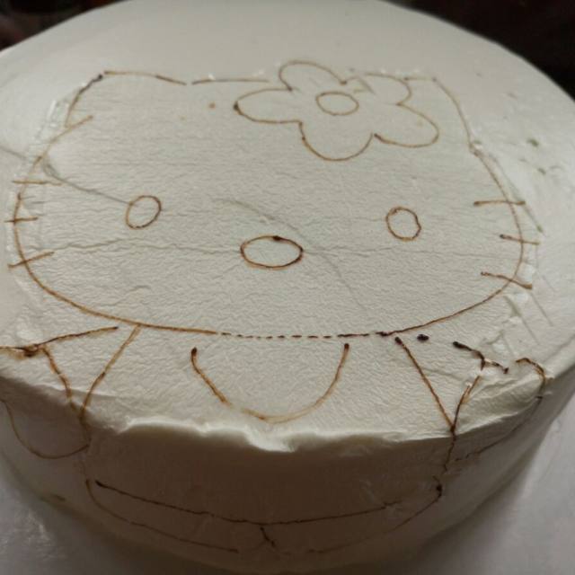 网红爆款,糯米纸转印蛋糕,原来这么简单,学会了做给家人吃