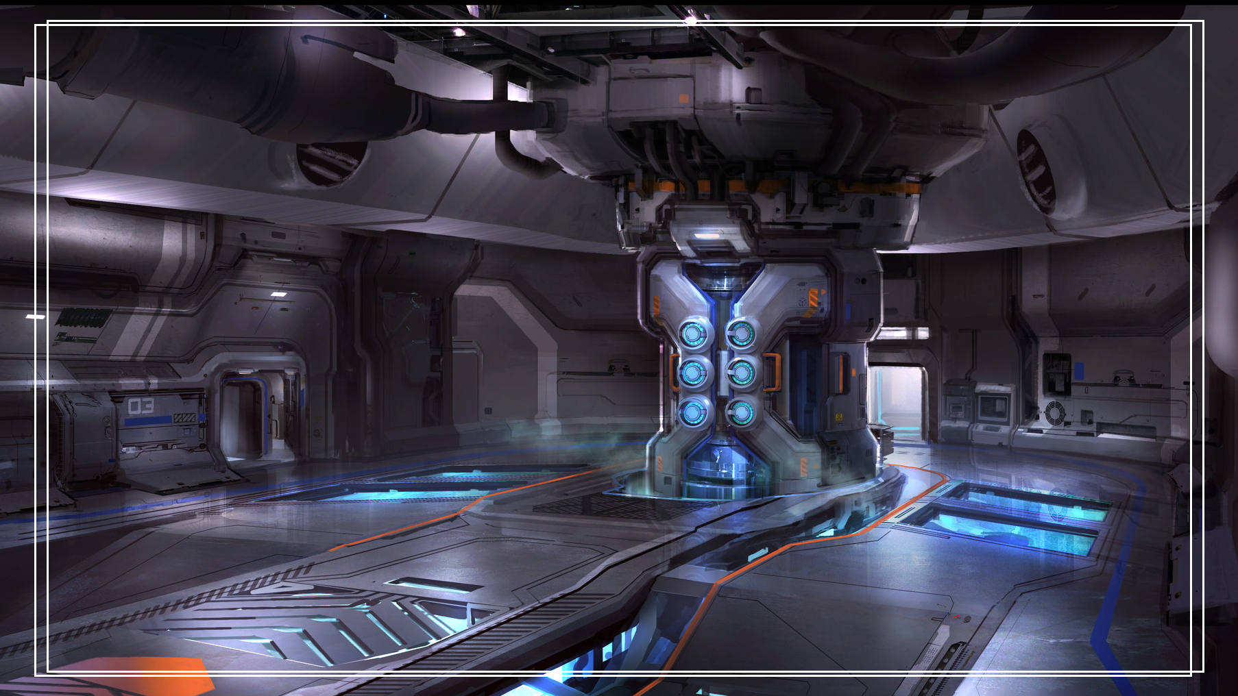 高清大图:超清晰现代科技感cg概念图册