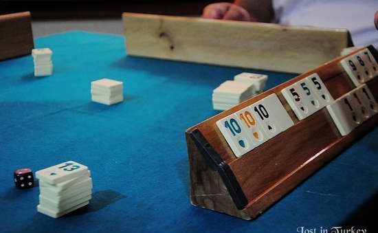 土耳其人也爱打麻将 看看土国麻将什么样?