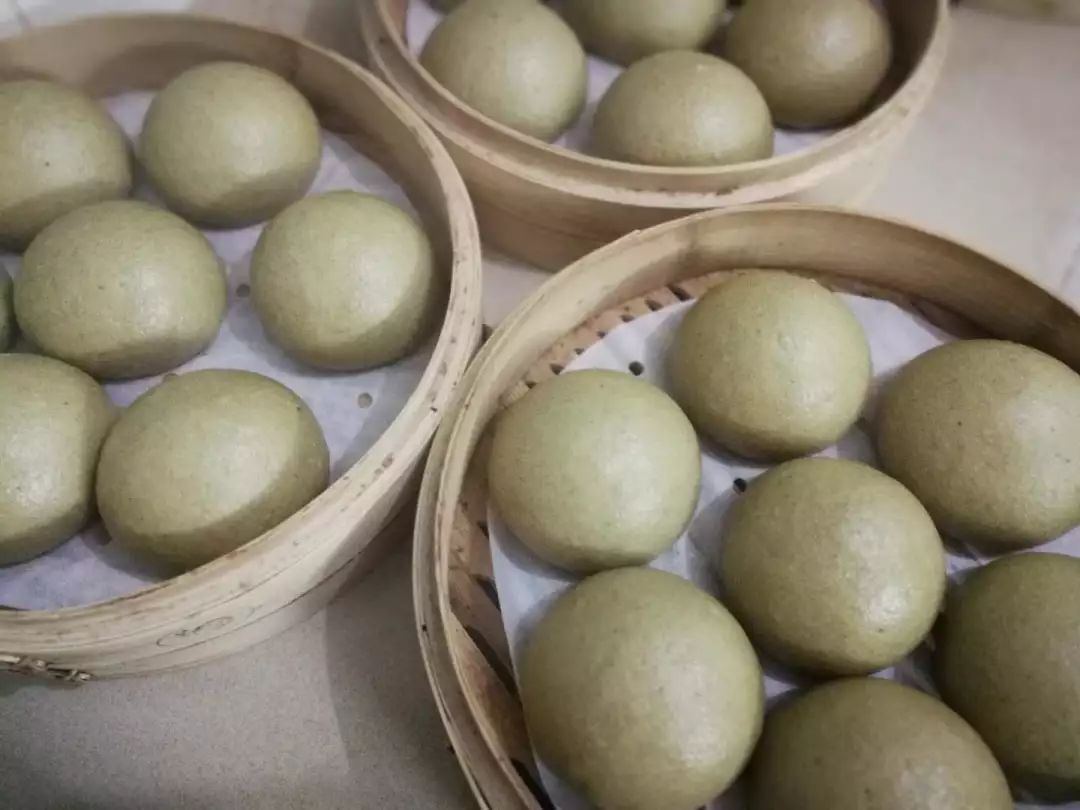 苦荞麦馒头,吃起来很有筋道