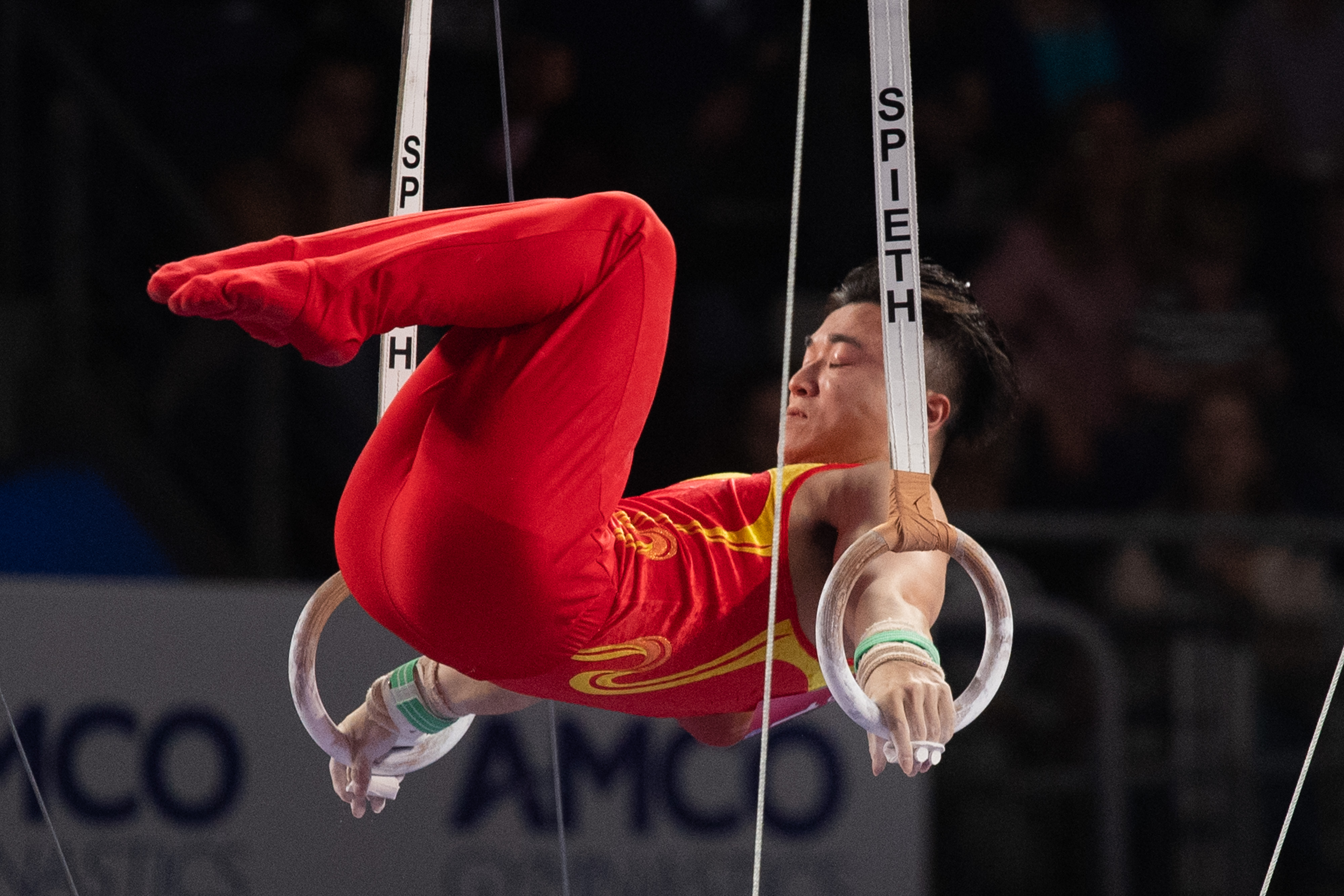 新华社照片,墨尔本,2019年2月23日    (体育)(2)体操——世界杯墨尔本