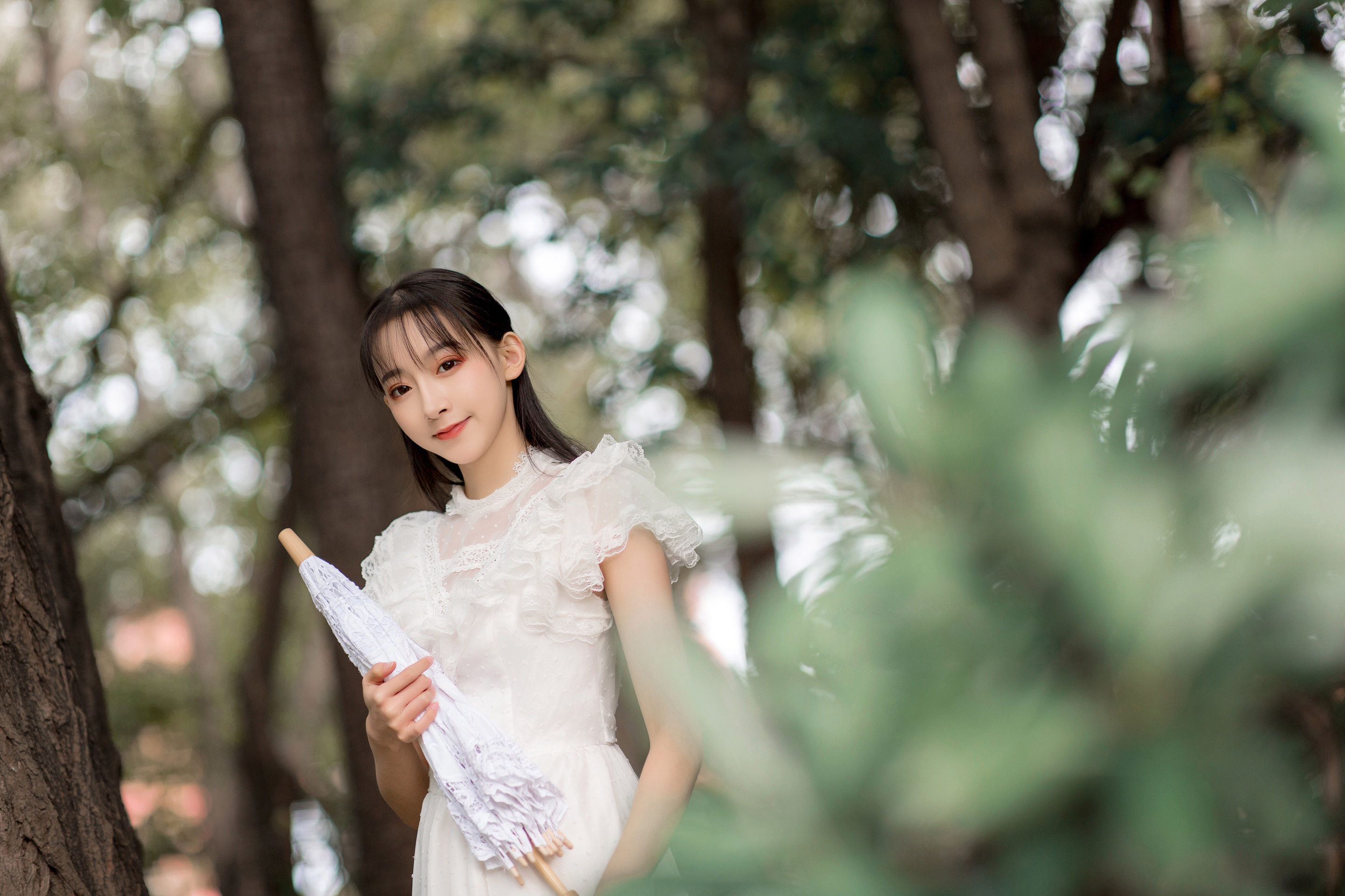 人像摄影 去森林里寻找白雪姑娘
