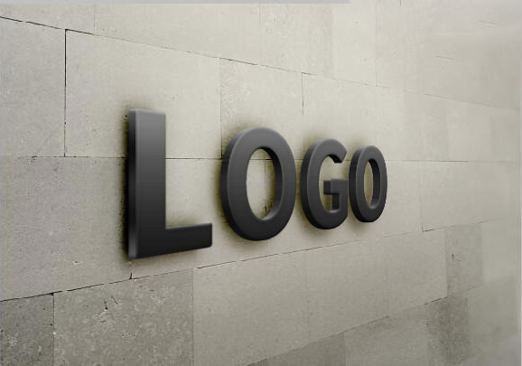 墙面上的立体字效果是如何做出来的?