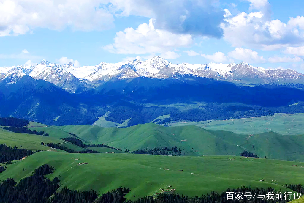 喀拉峻草原風景獨特,草豐林茂,視野開闊