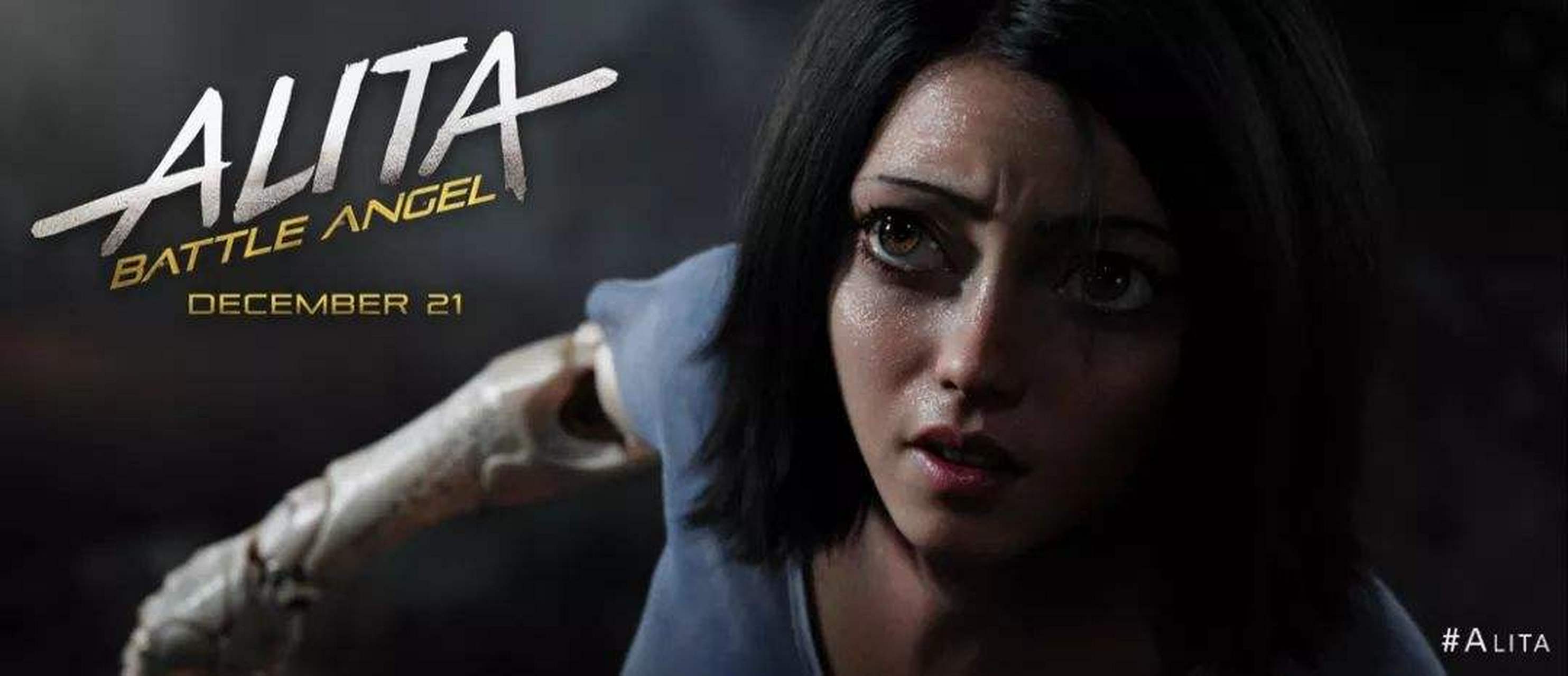 阿丽塔本身就是挂,还挂上加挂,导致每一场本该惊心动魄的打斗在一开始