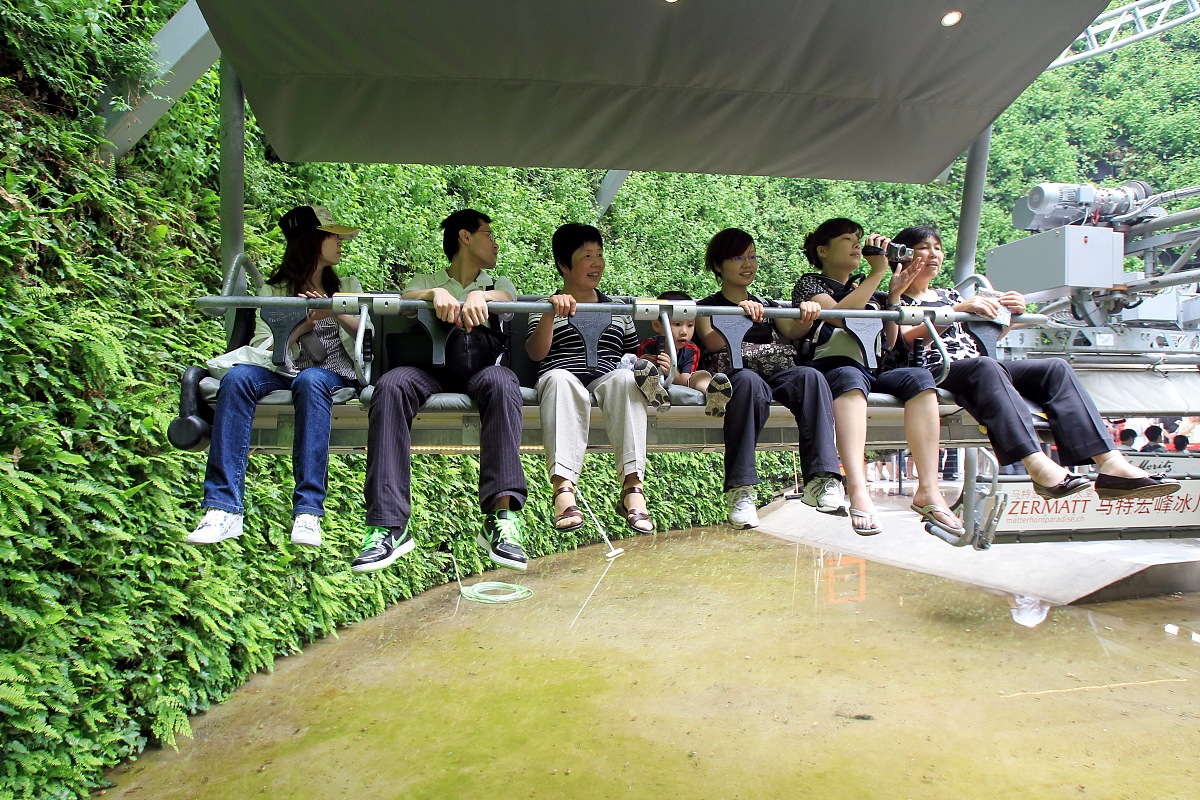 广东潮州的饶平绿岛山庄,夏天能玩拓展项目,还能