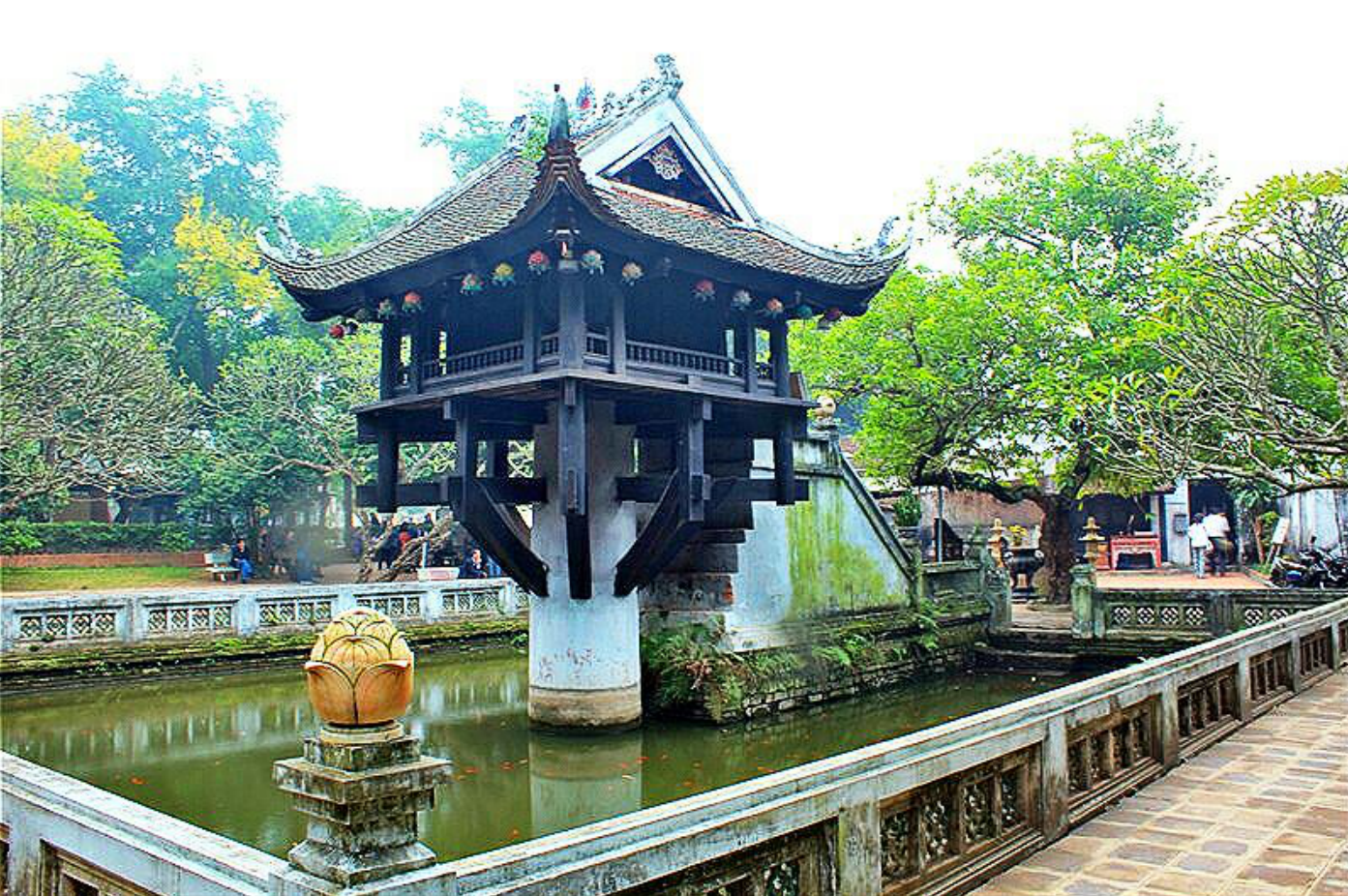 越南最"坚强"的寺庙:仅由一根柱子支撑,而且一根钉子都没用