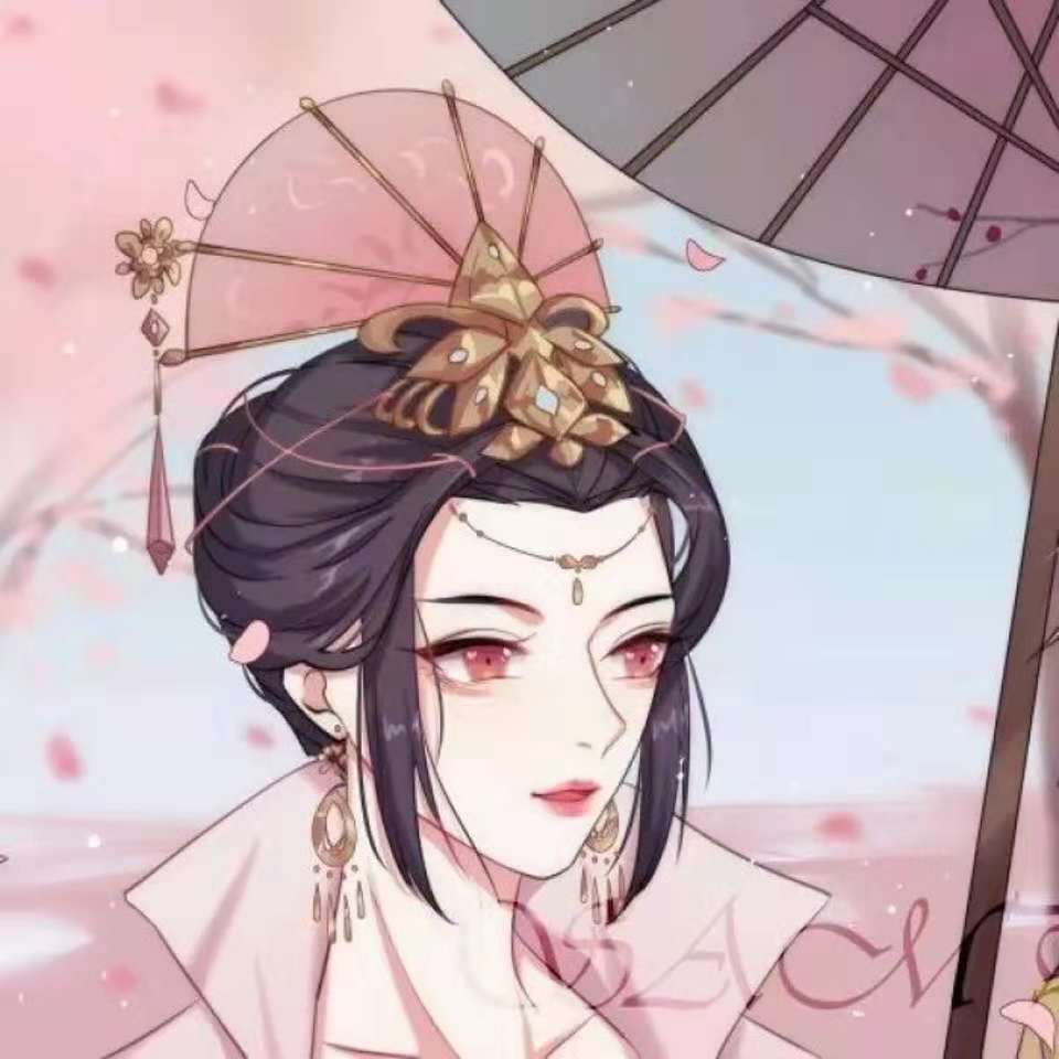 超唯美古风二次元动漫情侣头像,偶尔动个情但记得要醒