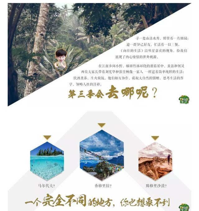 《嚮往的生活3》錄製地表示你意想不到,黃磊的馬爾代夫夢破碎!