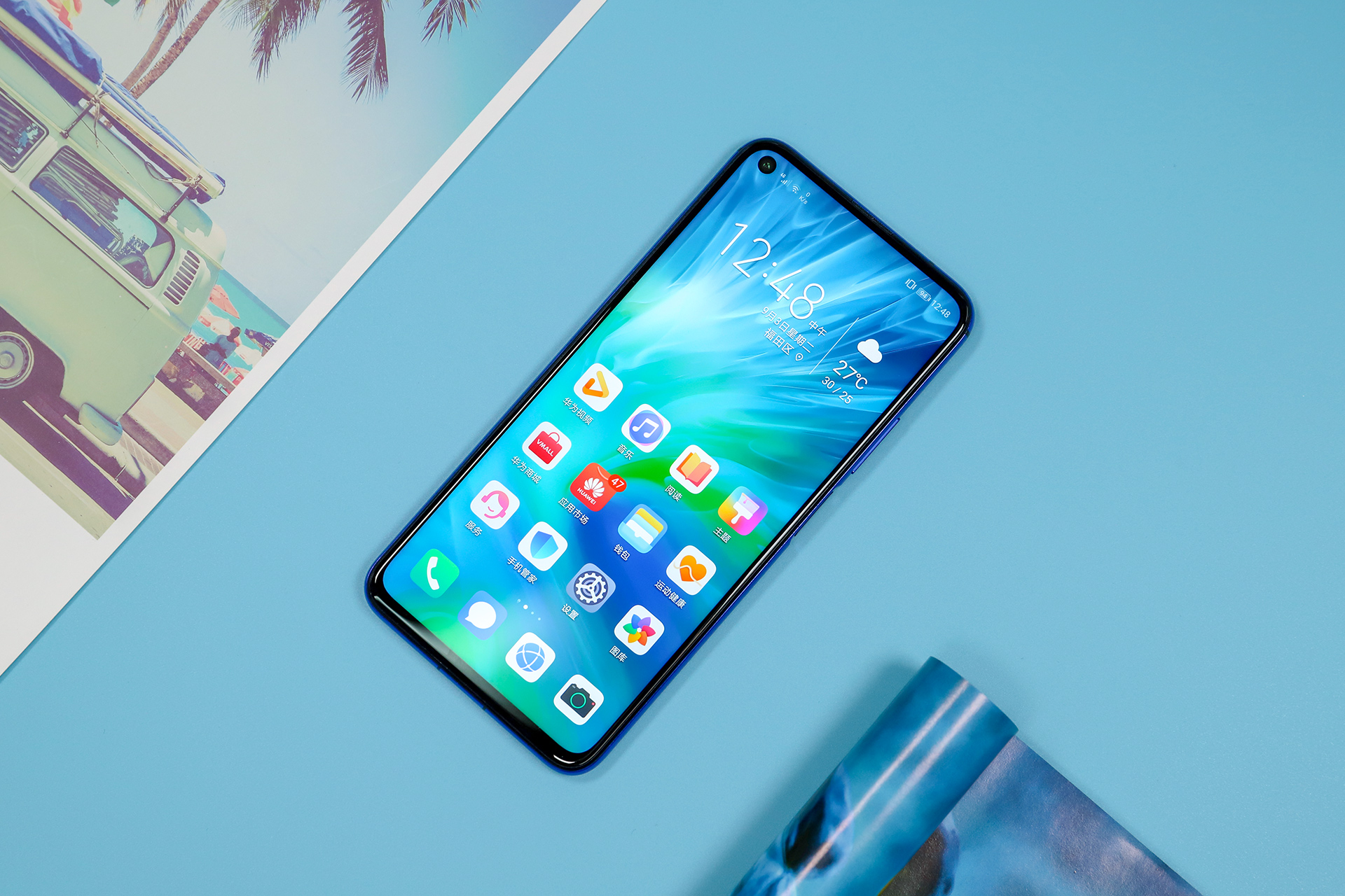 全新蝶羽纹理 魅眼全面屏 荣耀20s图赏